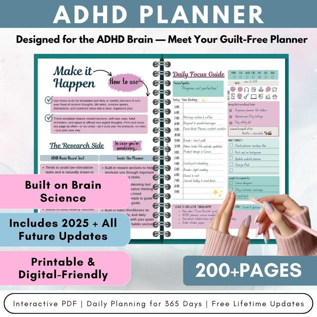 The ADHD Printable Planner
