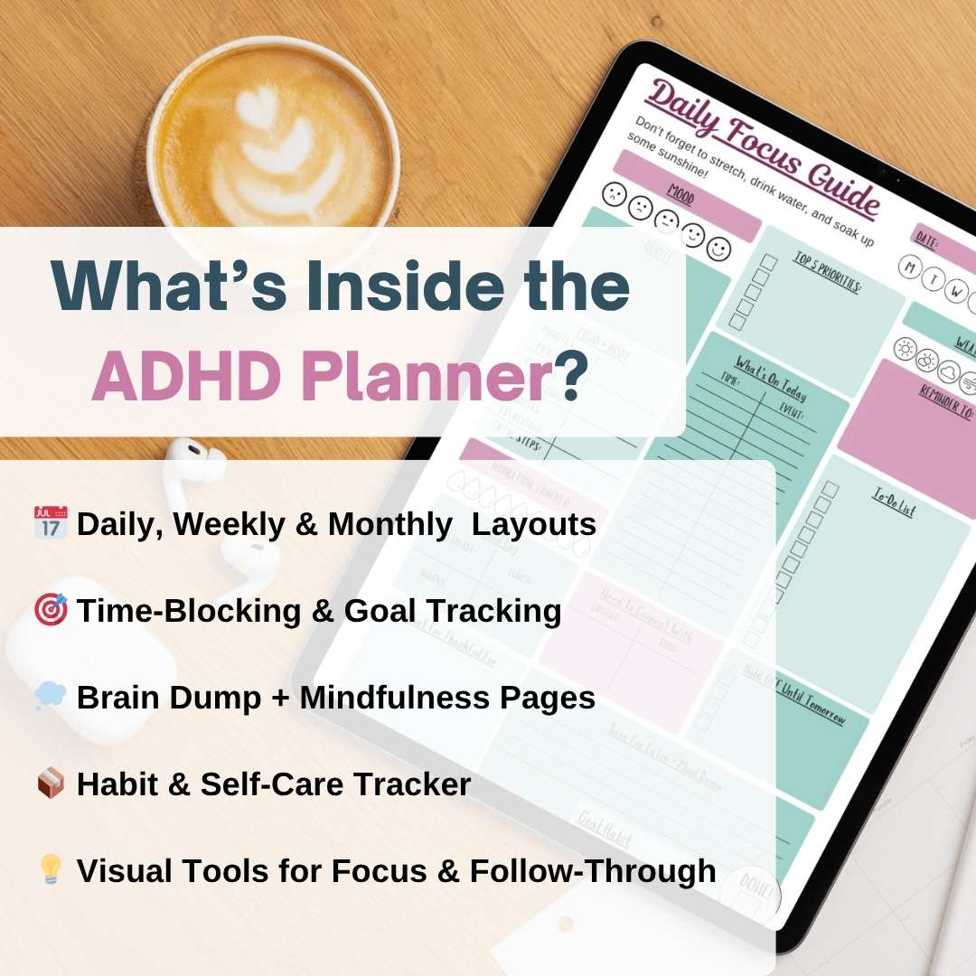 The ADHD Printable Planner